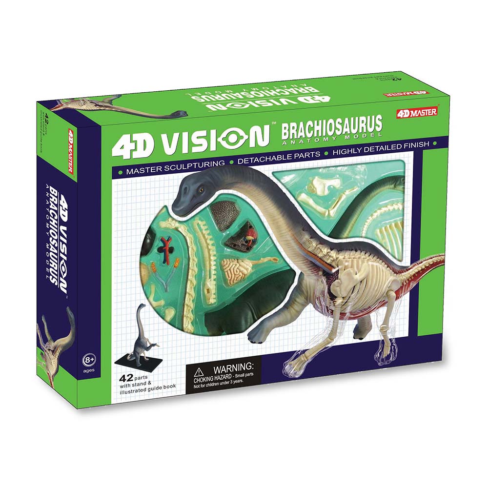 4D Vision Brachiosaurus Anatomy Puzzle – Paleontological Research