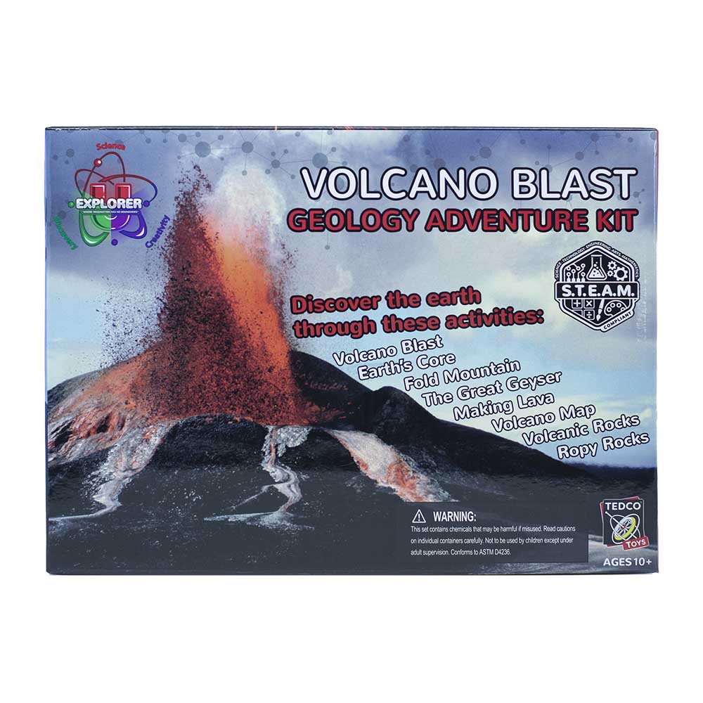 Volcano Blast Geology Adventure Kit – Paleontological Research