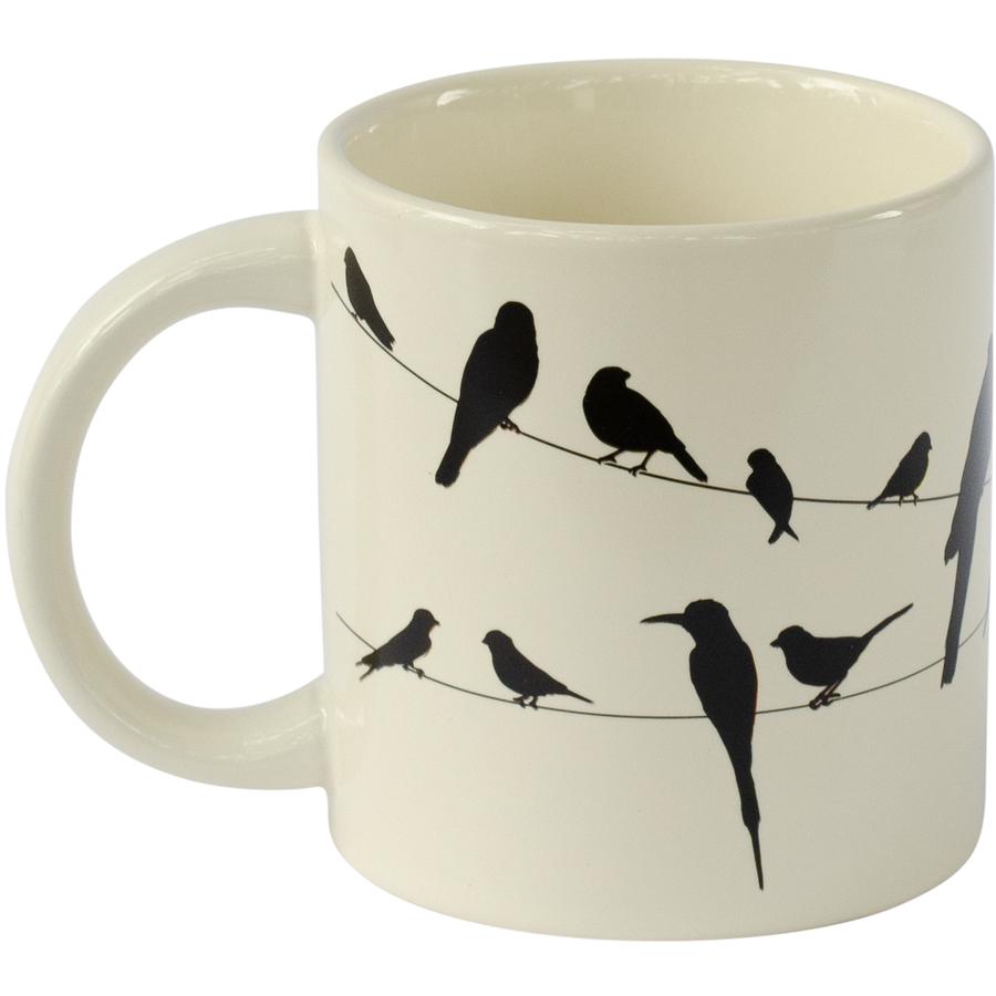 Birds on a Wire Heat-Changing Mug