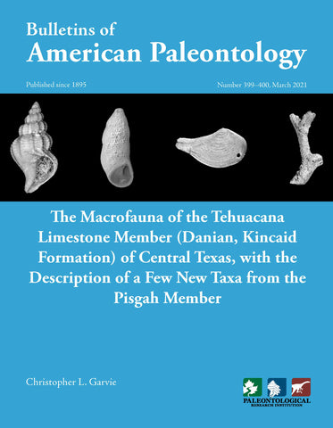 399-400 The Macrofauna of the Tehuacana Limestone Member of Central Texas