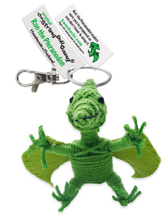 String Doll Gang Keychain – Paleontological Research Institution
