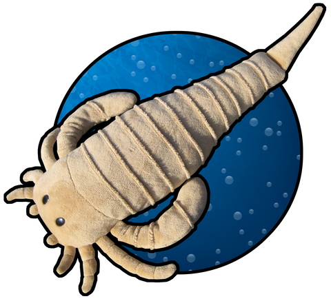 Paleozoic Pals Eurypterid Plush (Eurypterus)