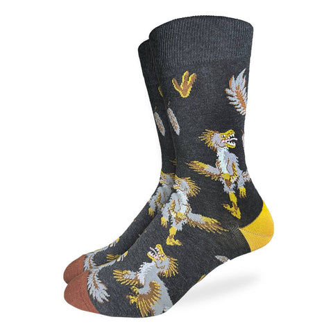 Velociraptor Men's Crew Socks