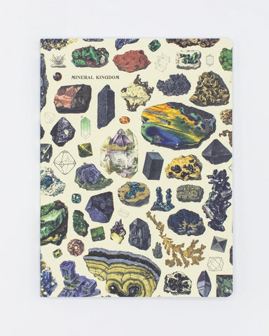 Gems & Minerals Hardcover Journal