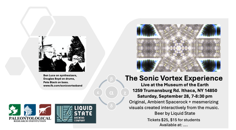 Sonic Vortex | September 28 | 7-8:30 pm