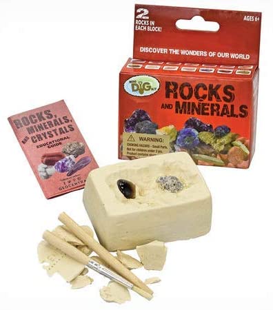Real Minerals I Dig It!Rocks Excavation Kit - Corner Pockets