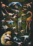 Feathered Dinosaur Poster