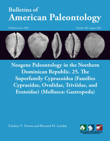 401 Neogene Paleontology in the Northern Dominican Republic 25