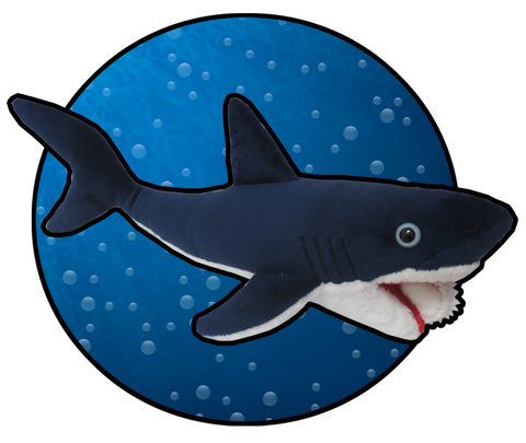 Paleozoic Pals Buzzsaw Shark Plush