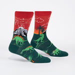 Dinosaur Days Men's Crew Socks