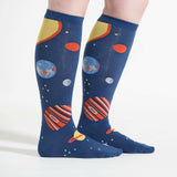 Planets Knee-High Socks