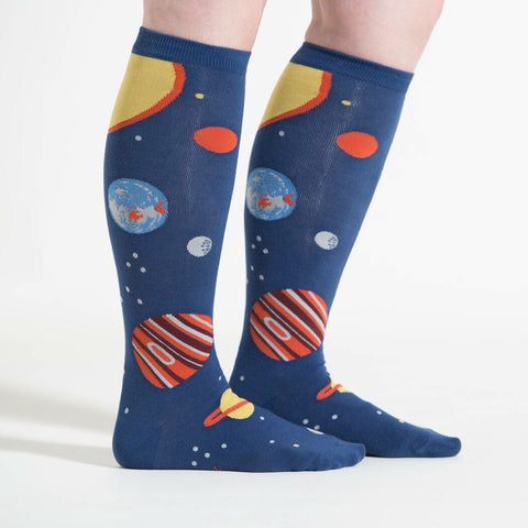 Planets Knee-High Socks