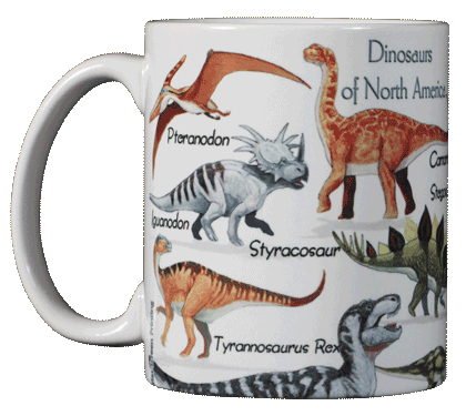 Dinosaurs of North America Mug