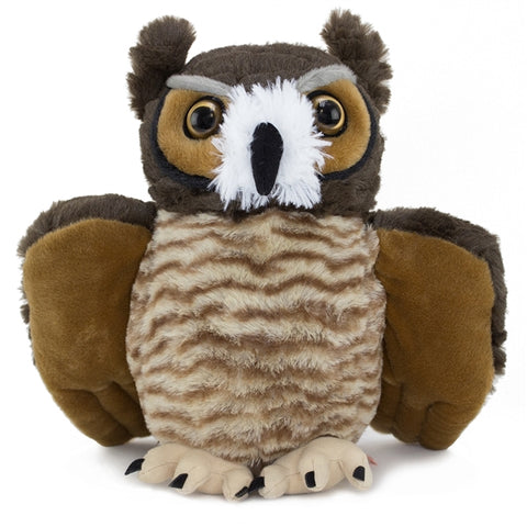 Great Horned Owl Cuddlekins Plush