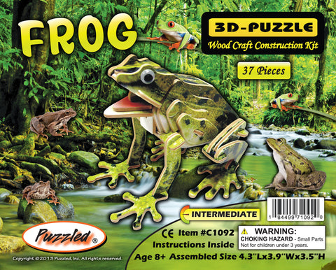 Frog 3D Puzzle